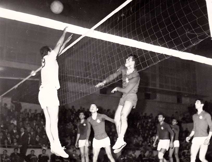 Volleyball team of Technical faculty , 1968